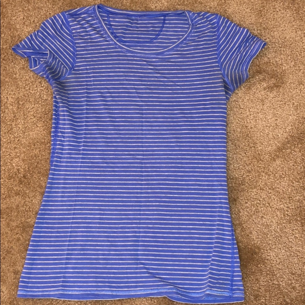 Lululemon striped shirt
